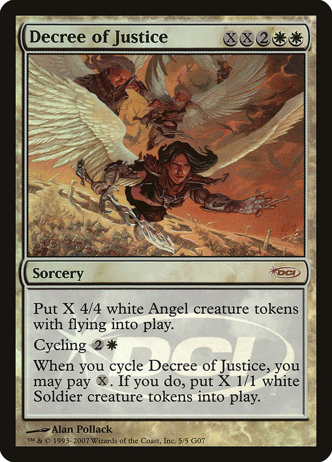 MTG【Foil/英】正義の命令/Decree of Justice　[SCG] Decree of Justice [SCG] Foil 【BIGWEB | MTG】日本最大級の激安
