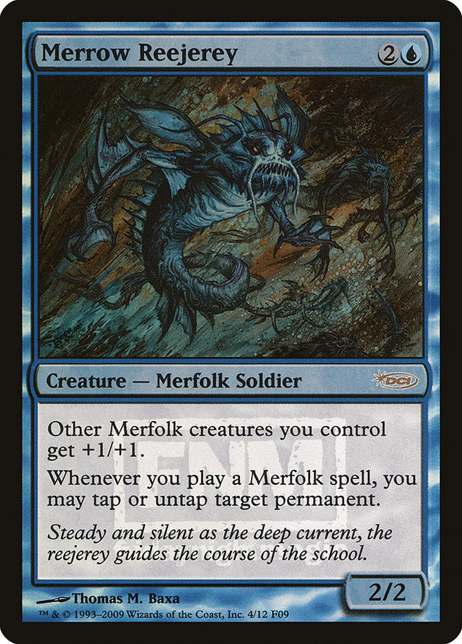 メロウの騎兵 Merrow Reejerey アーティストプルーフ AP　MTG メロウの騎兵 Merrow Reejerey アーティストプルーフ AP MTG