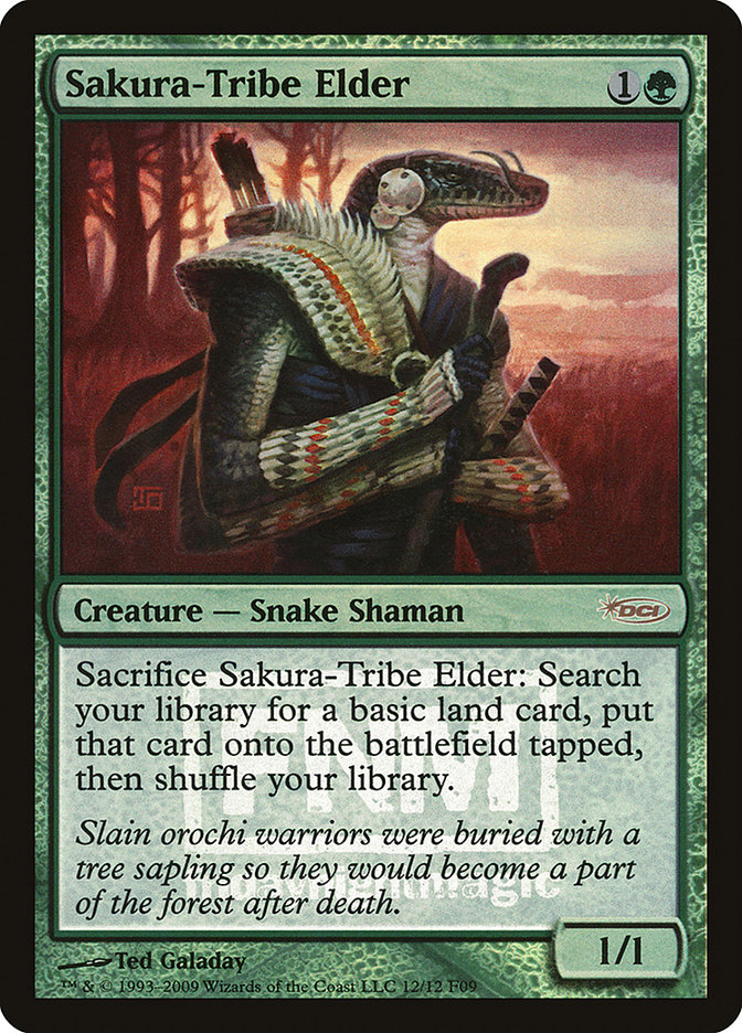 mtg cards like sakura tribe elder Sakura-Tribe Elder | Promotional