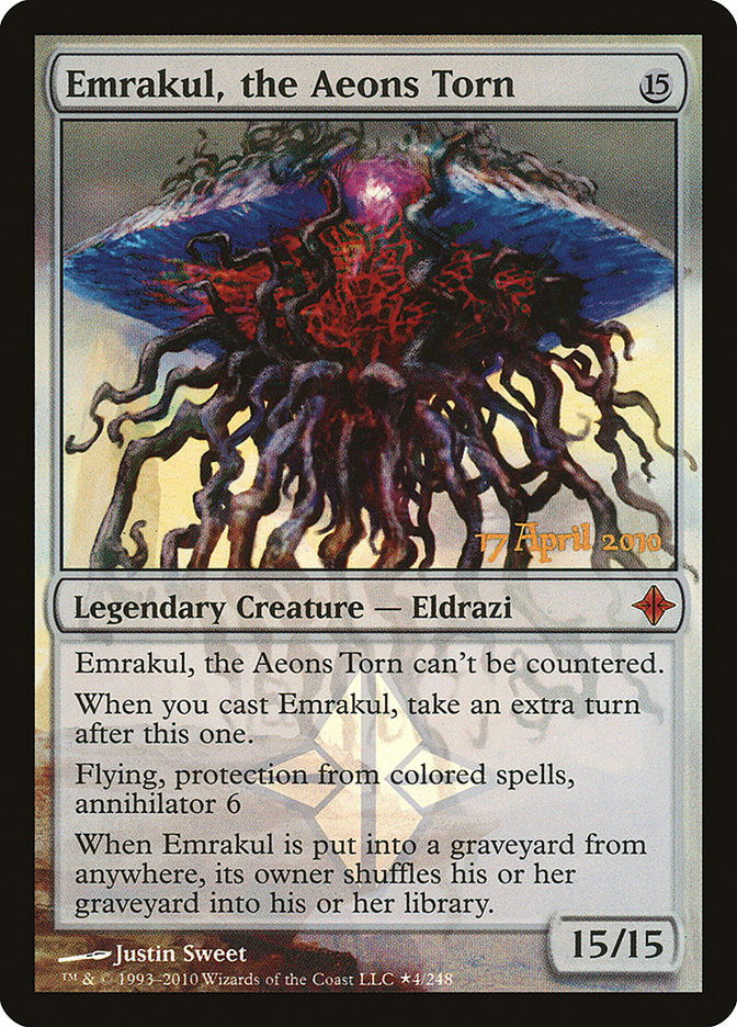 Emrakul,the Aeons Torn　拡張Foil Emrakul, the Aeons Torn (Foil Etched) - Double Masters 2022