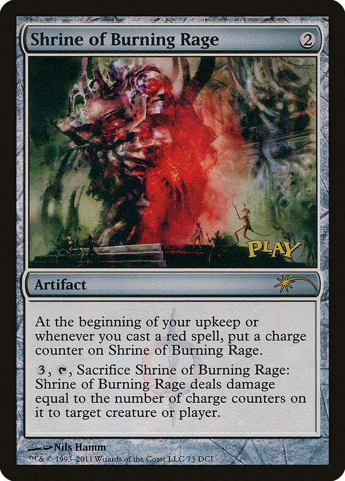 all shrine cards mtg Go-Shintai EDH Deck | Enchantment Commander Deck Shrine of Burning Rage |