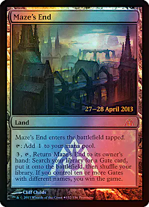 mtg maze's end commander deck Maze // (Kyodai, Soul of Kamigawa) list // Moxfield MTG Deck Builder you win the game. Maze's End Deck Guide |