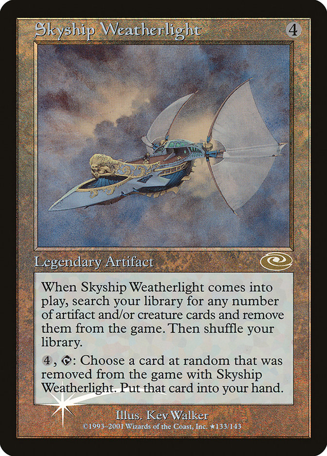 weatherlight mtg card Raff, Weatherlight Stalwart (Foil Etched) [Multiverse Legends] main image 1