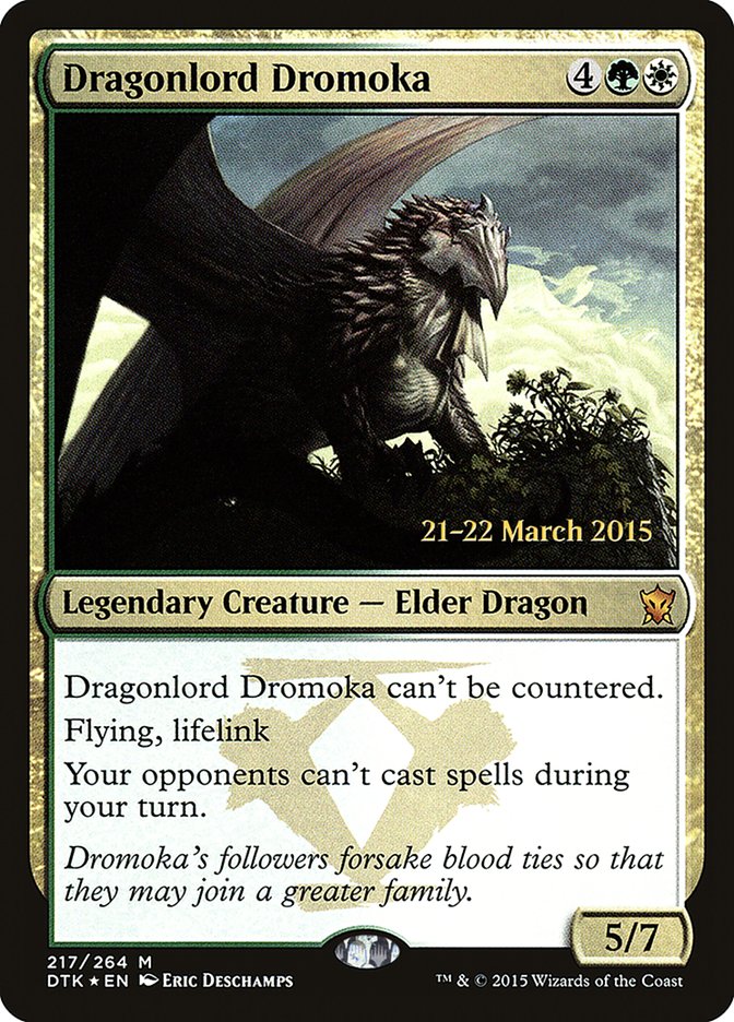 mtg dromoka cards 401 Games Canada - Dragonlord Dromoka main image 0