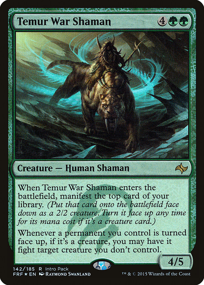 temur card sleeves Tarkir Dragonstorm Eshki, Temur's Roar (Temur Roar Commander Deck) 100ct DECK PROTECTOR for Magic: The Gathering Suitable for standard trading cards measuring 2.5 x 3.5 inches. Tarkir: Dragonstorm - Mardu 105ct