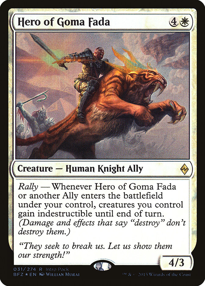 Hero of Goma Fada | Promotional | Card Kingdom