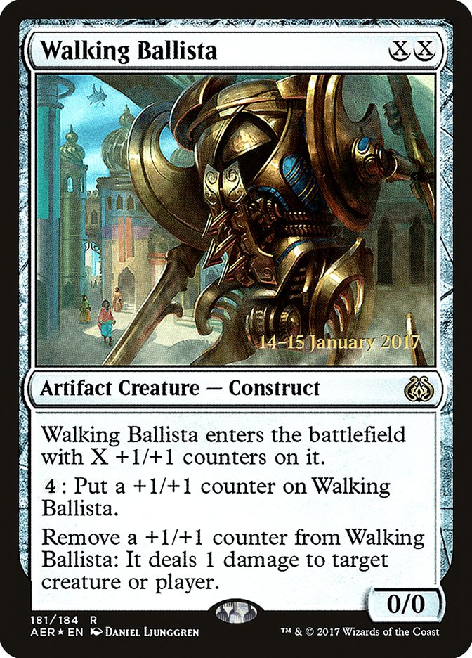 walking ballista mtg final fantasy Put a +1/+1 counter on Walking Ballista Walking Ballista | Final Fantasy