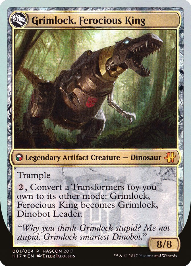 Grimlock, Dinobot Leader | Promotional | Card Kingdom