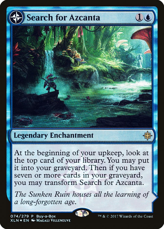 Search for Azcanta // Azcanta, the Sunken Ruin - Foil - Ixalan