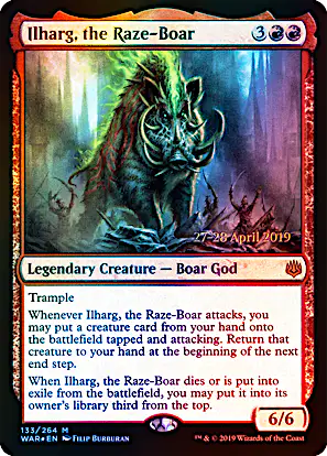 mtg boar cards Magic The Gathering - Token (8/11) create a Food token. Ironhoof Boar - Magic: The