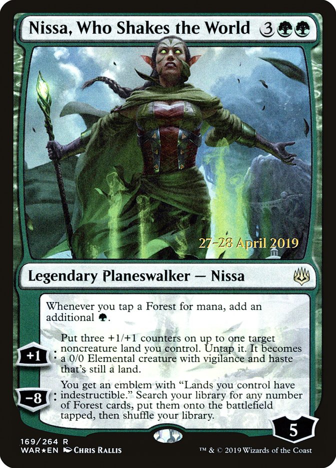 Nissa, Who Shakes the World | Promotional | Card Kingdom