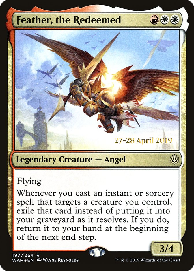 mtg feather the redeemed commander deck Amazon.com: Elite Commander Land Destruction Deck - Jeskai - Red Blue White  - EDH - Numot, The Devastator - 100 Card - Custom Magic The Gathering Deck main image 1