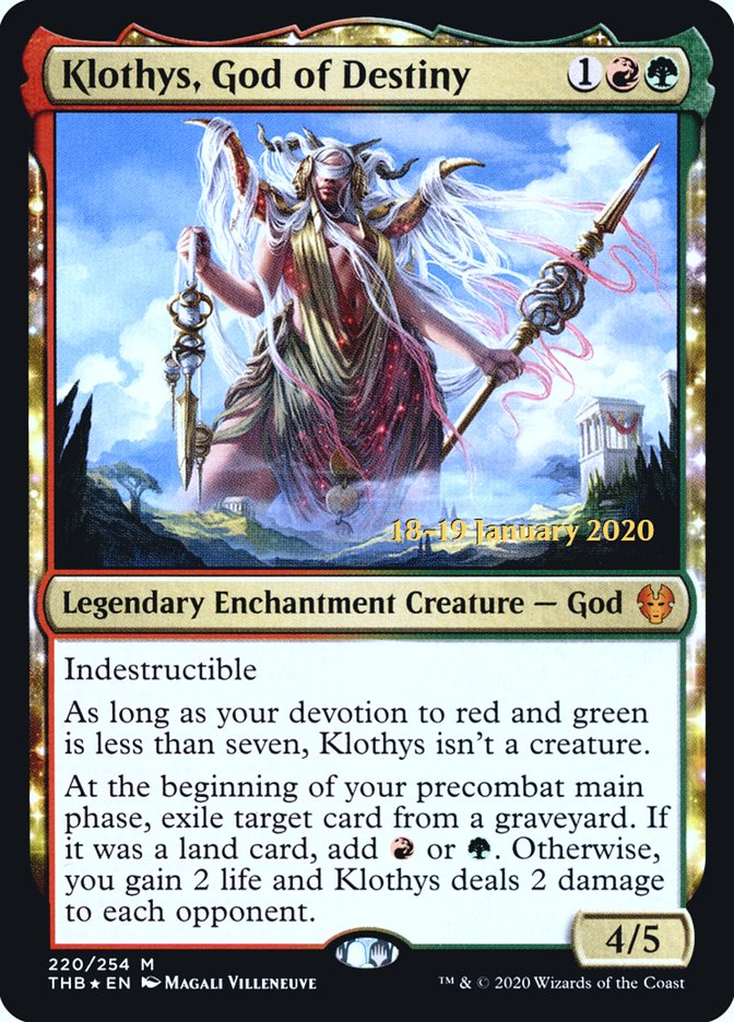 Klothys, God of Destiny | Promotional | Card Kingdom