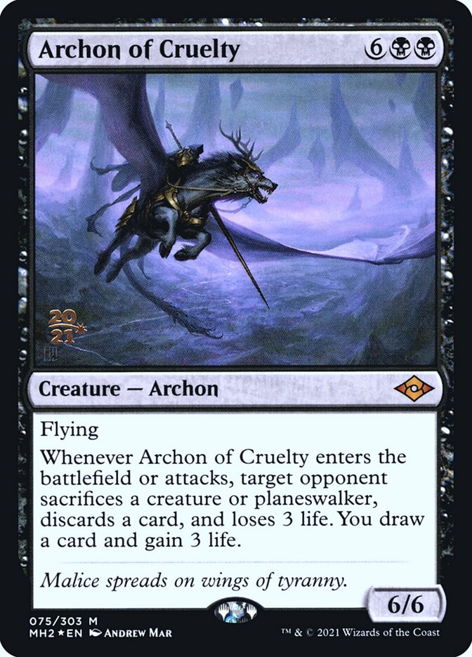 Archon of Cruelty | Promotional | Card Kingdom