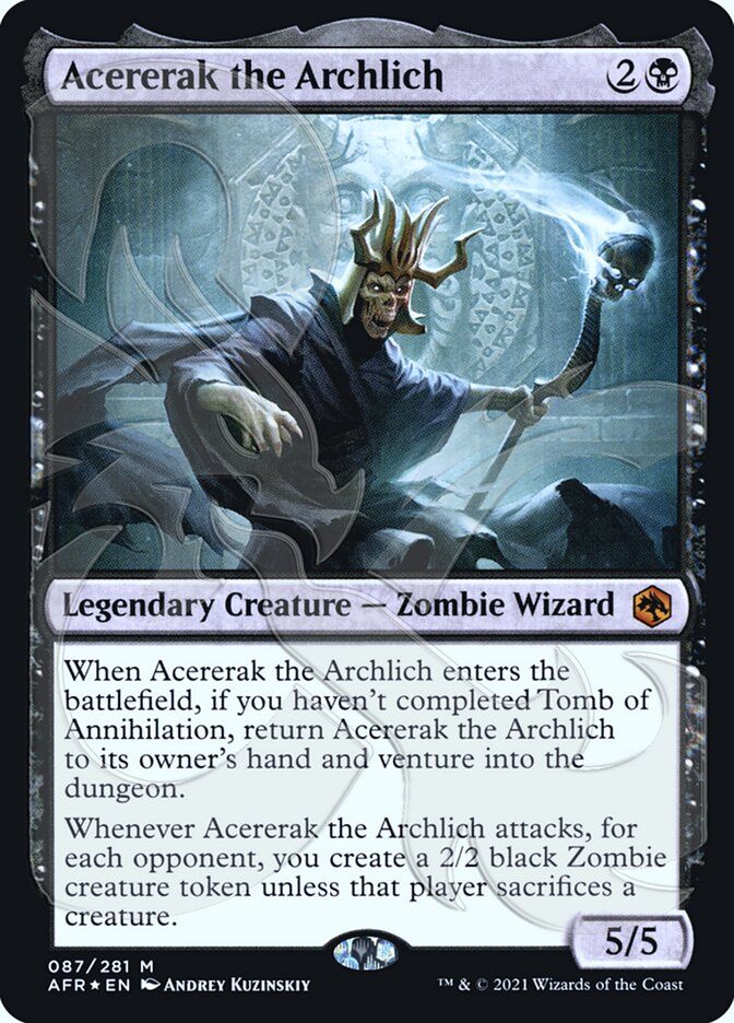best dungeon cards mtg Elite Venture into The Deck - Bant - Green Blue White - Very Powerful - Modern & Pioneer Legal - Custom Built - Magic The Gathering - Acererak the Archlich | Promotional