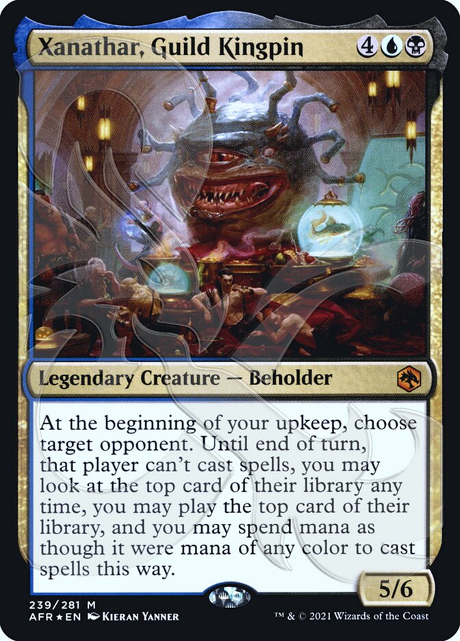 kingpin mtg card Ob Nixilis, Captive Kingpin MTG Proxy
