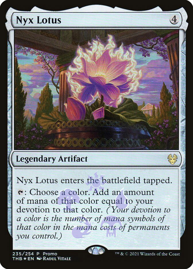 mtg nyx cards Magic the Gathering - Journey into put the top two cards of your library into your graveyard. Nyx Lotus Price From Media