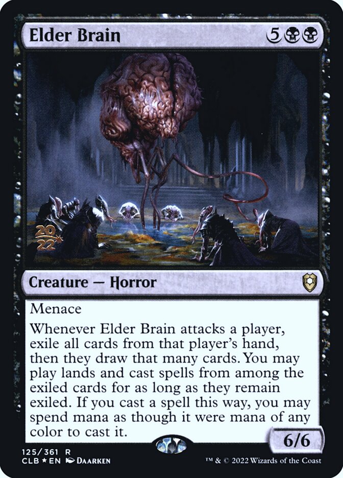 elder brain mtg card Art [Commander Legends: Battle for Baldur's Gate Art If you cast a spell this way 401 Games Canada - Elder