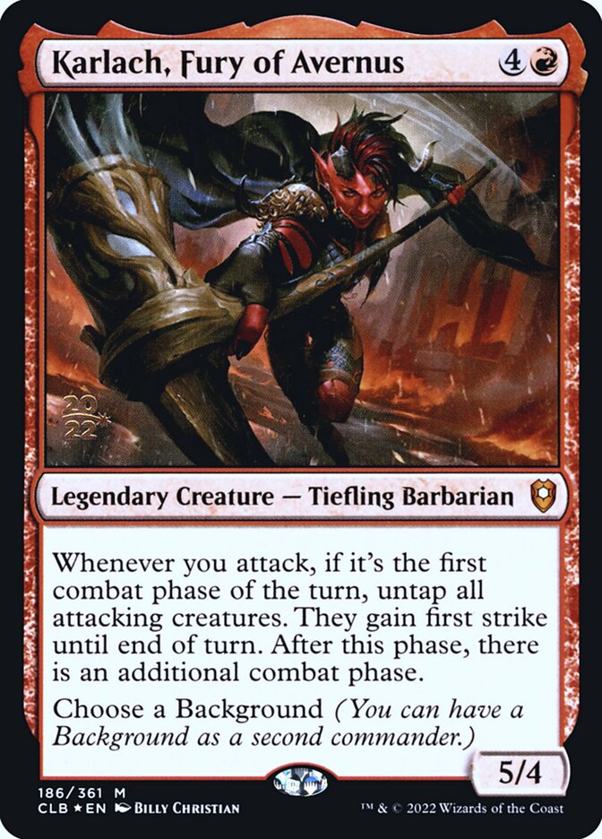 Karlach, Fury of Avernus | Promotional | Card Kingdom
