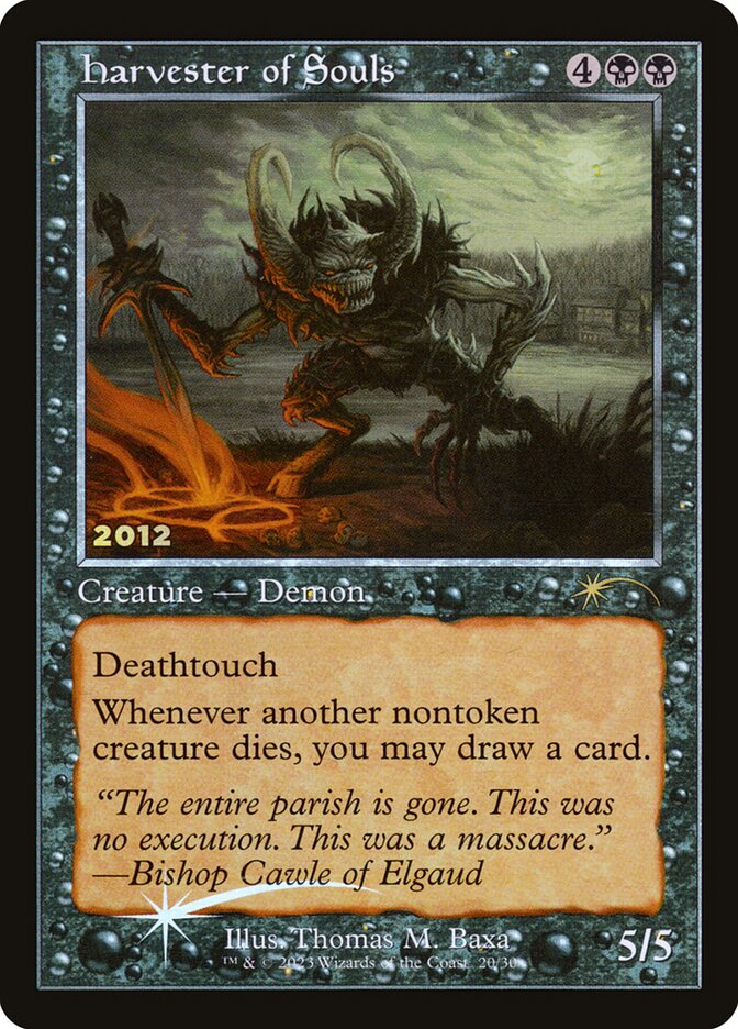 Promotional: Harvester of Souls (30th Anniversary Foil)