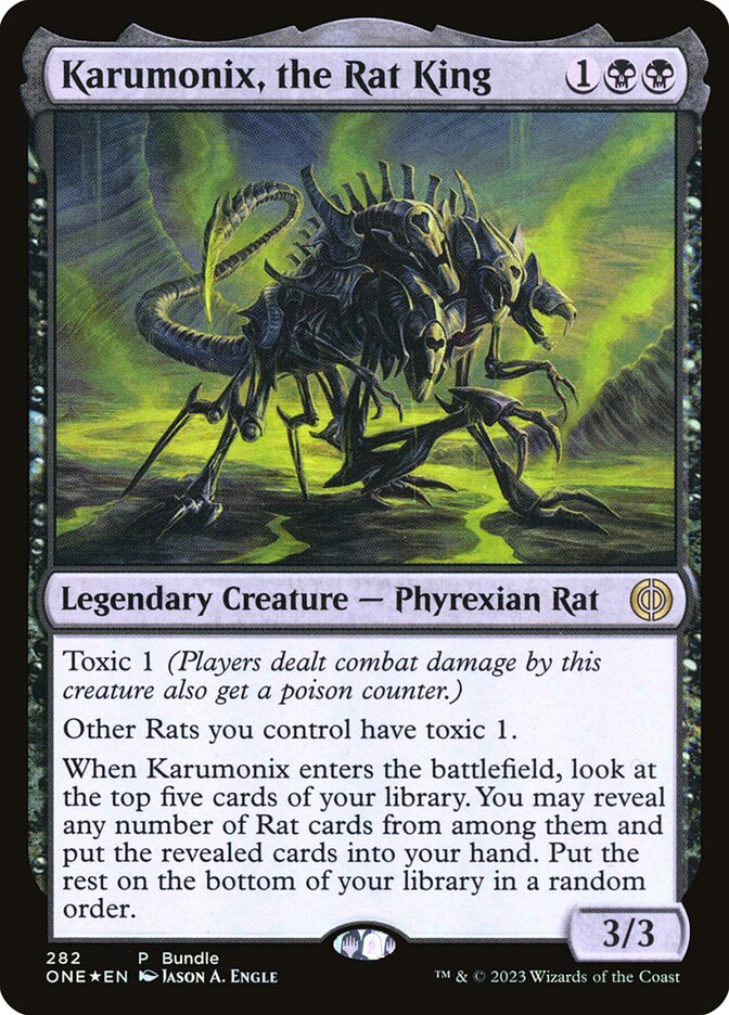 mtg karumonix the rat king commander deck MTG Commander Rat Deck EDH Deck Karumonix, the Rat King 100 Magic –  Moonveil Games main image 1