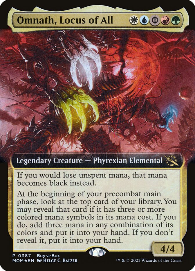 locus cards mtg Magic The Gathering - March of the Machine - Omnath, of All At the beginning of your precombat main phase Omnath, Locus of All |