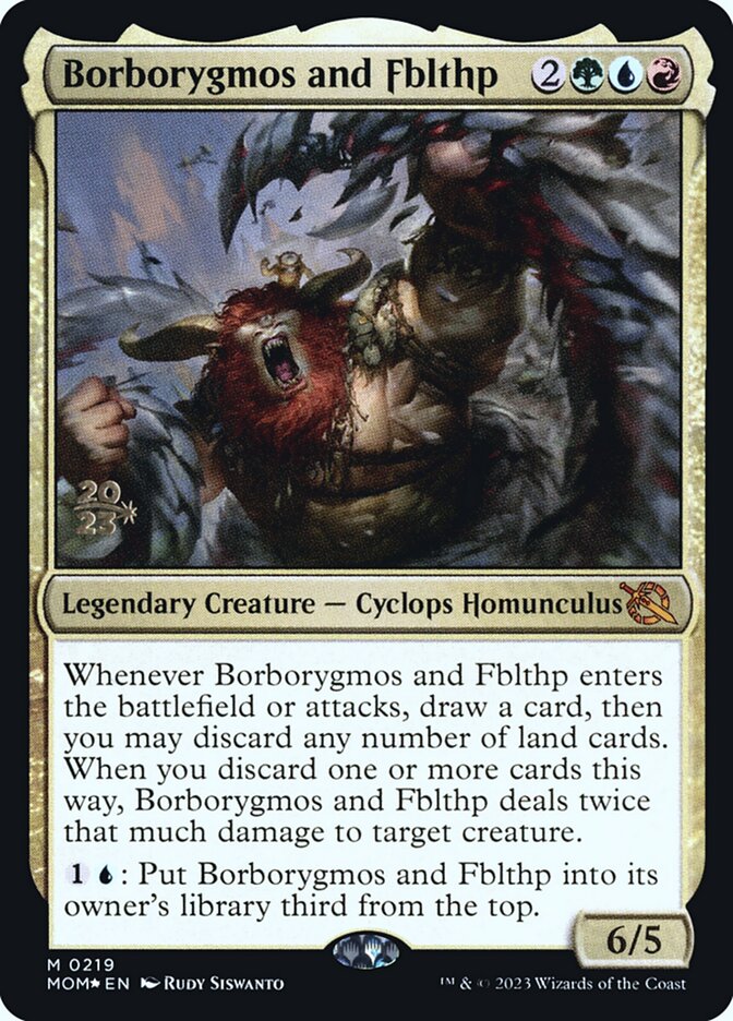 mtg fblthp cards Outlaws of Thunder Junction Fblthp, Lost on the Range Standard Gaming  Playmat for Magic: The Gathering main image 0