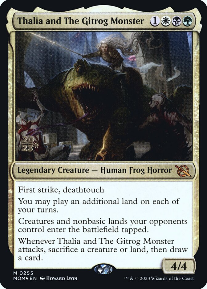 Thalia and The Gitrog Monster | Promotional | Card Kingdom