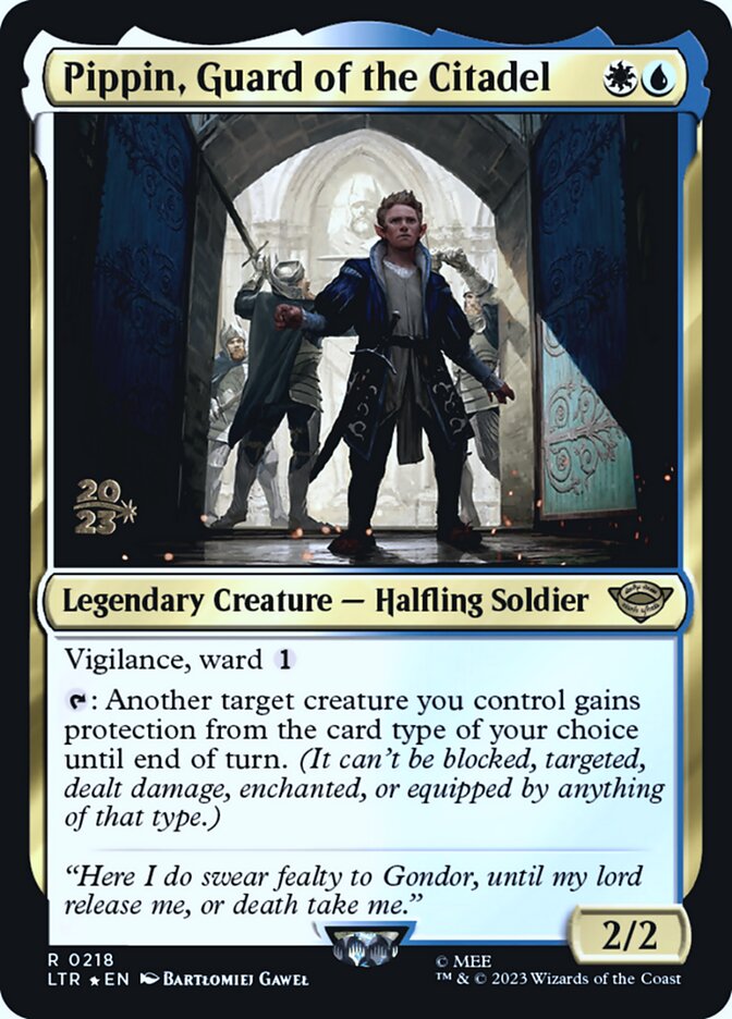 pippin mtg card Pippin, Guard of the Citadel | Promotional