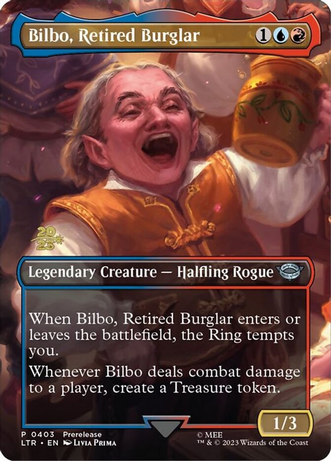 bilbo baggins mtg card Bilbo, Retired Burglar | Promotional