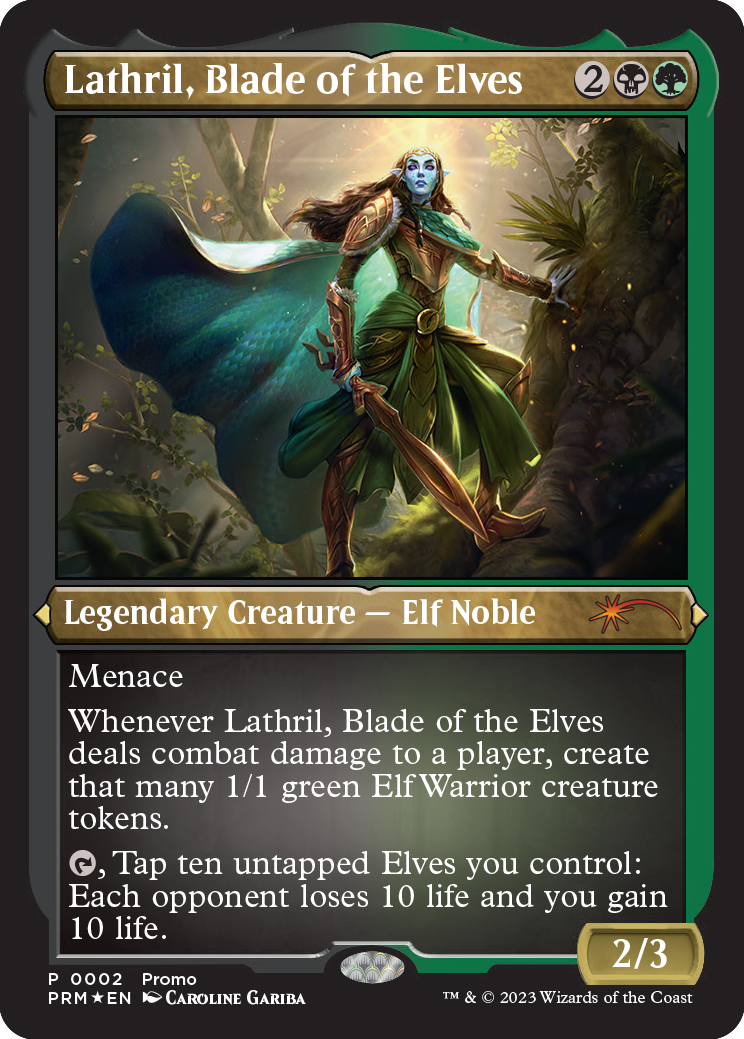 Lathril, Blade of the Elves | Promotional | Card Kingdom