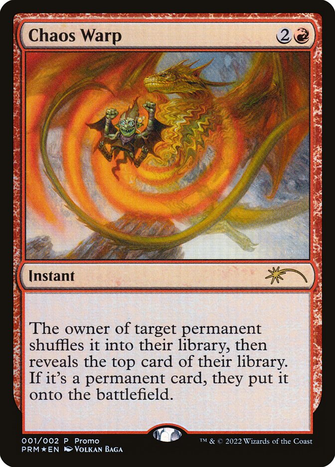 Chaos Warp | Promotional | Card Kingdom