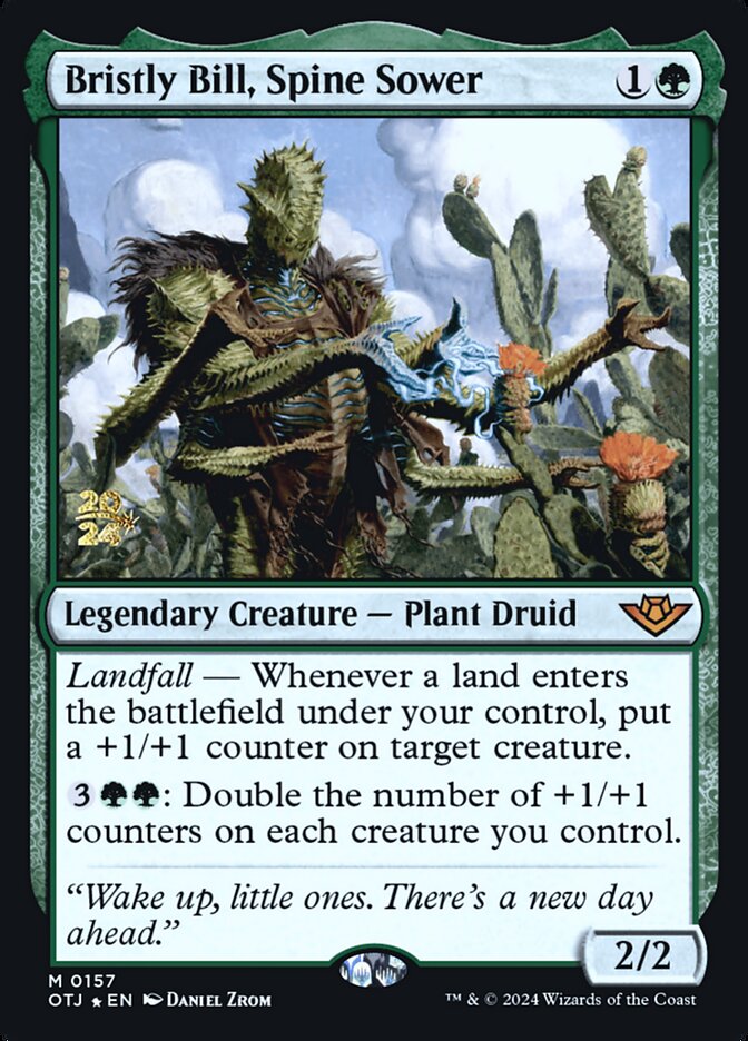 mtg bristly bill commander deck Bristly Bill, Spine Sower Commander Deck Guide