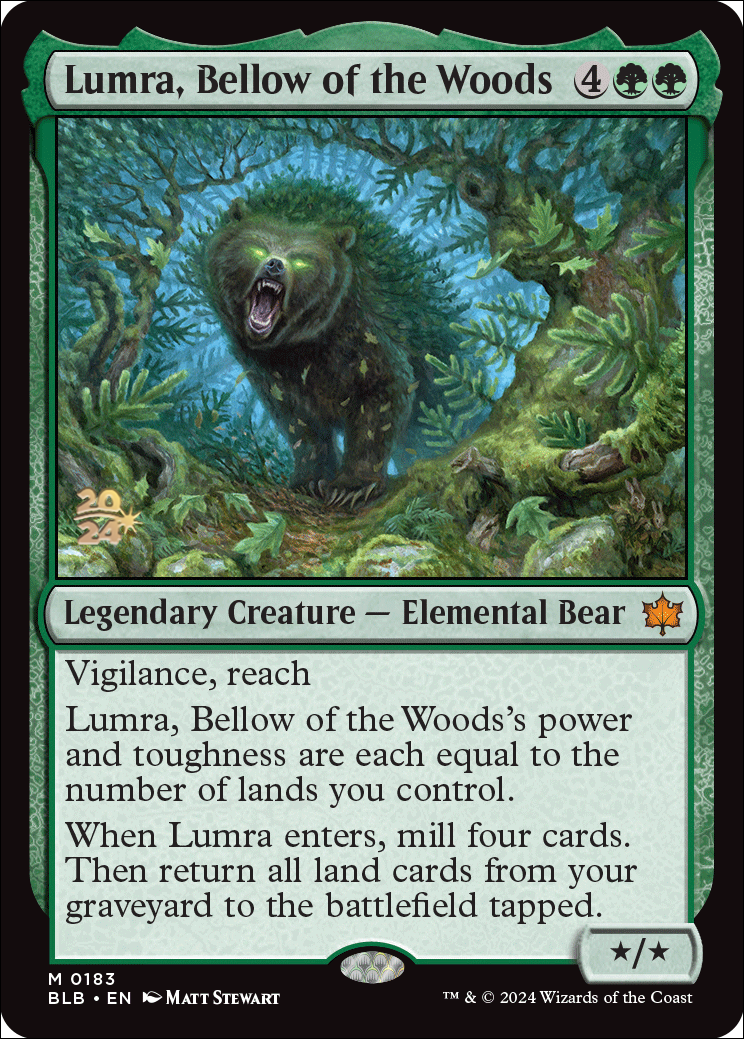 Lumra, Bellow of the Woods | Promotional | Card Kingdom