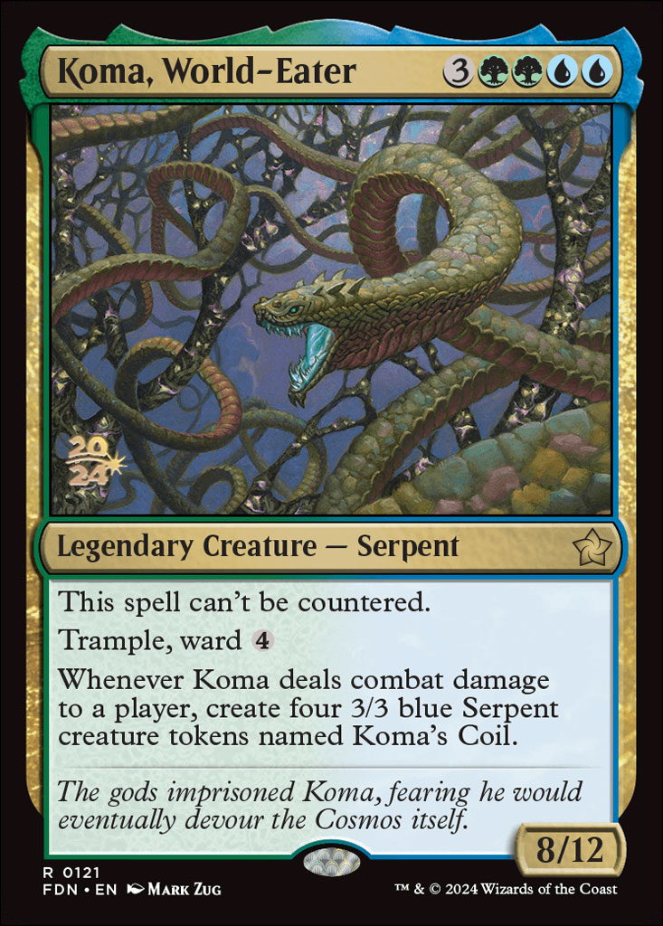 mtg koma world eater commander deck MTGNexus Choose one  Koma, World Eater: EDH Deck