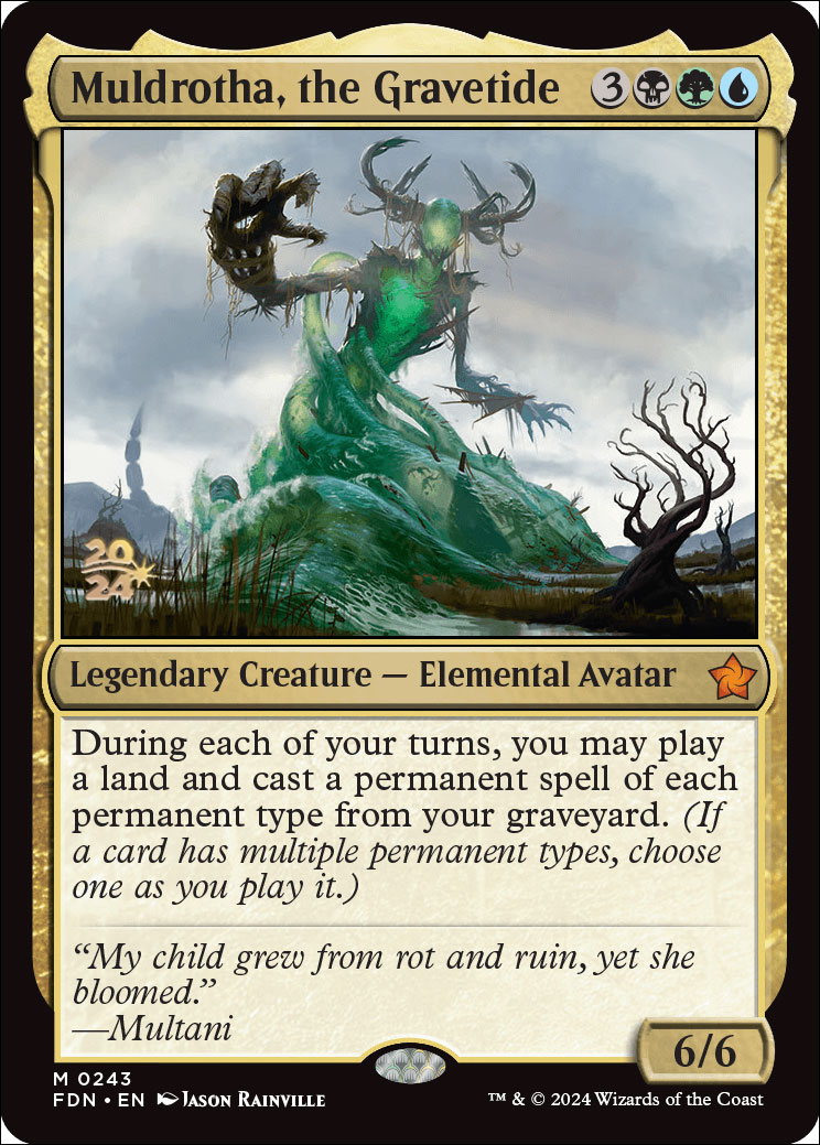 Muldrotha, the Gravetide | Promotional | Card Kingdom
