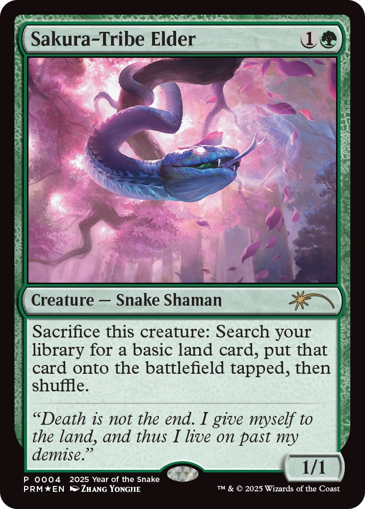 mtg cards like sakura tribe elder SCD]] Sakura-Tribe Elder - Cube Card and Archetype Discussion - The Cube  Forum - The Game - MTG Salvation Forums
