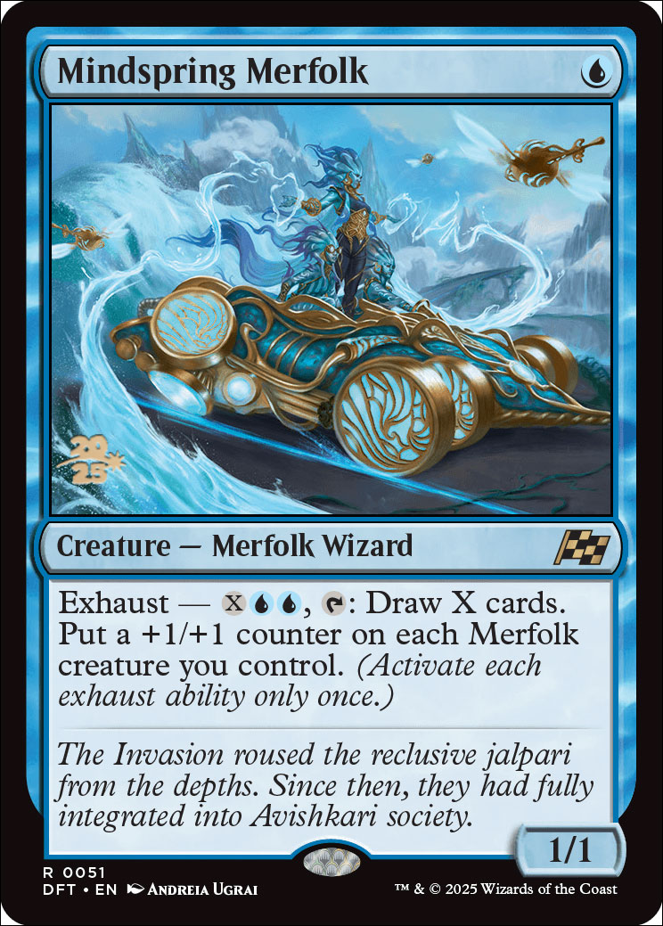 mtg all merfolk cards Mindspring Merfolk | Promotional