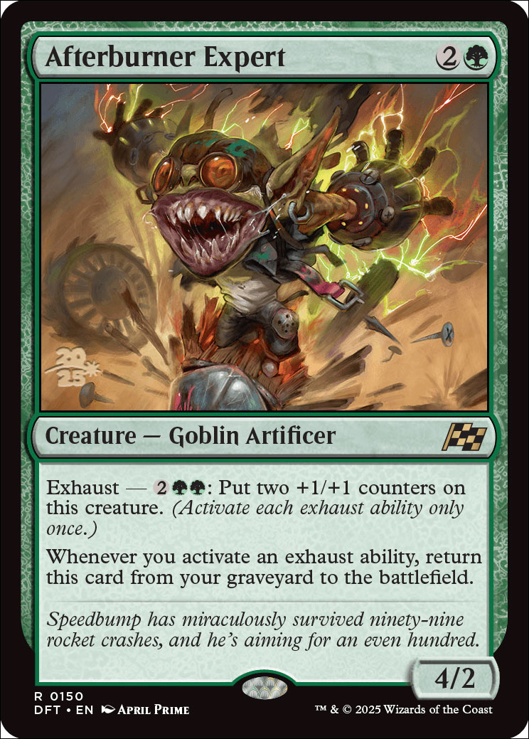 Afterburner Expert | Promotional | Card Kingdom