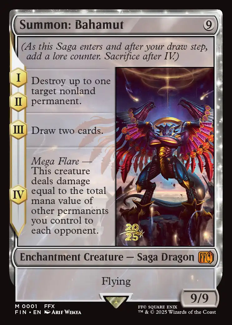 mtg final fantasy summon bahamut Magic The Gathering - Universes Beyond - - you can store up to 100 double Final Fantasy Variants: Dion, Bahamut's