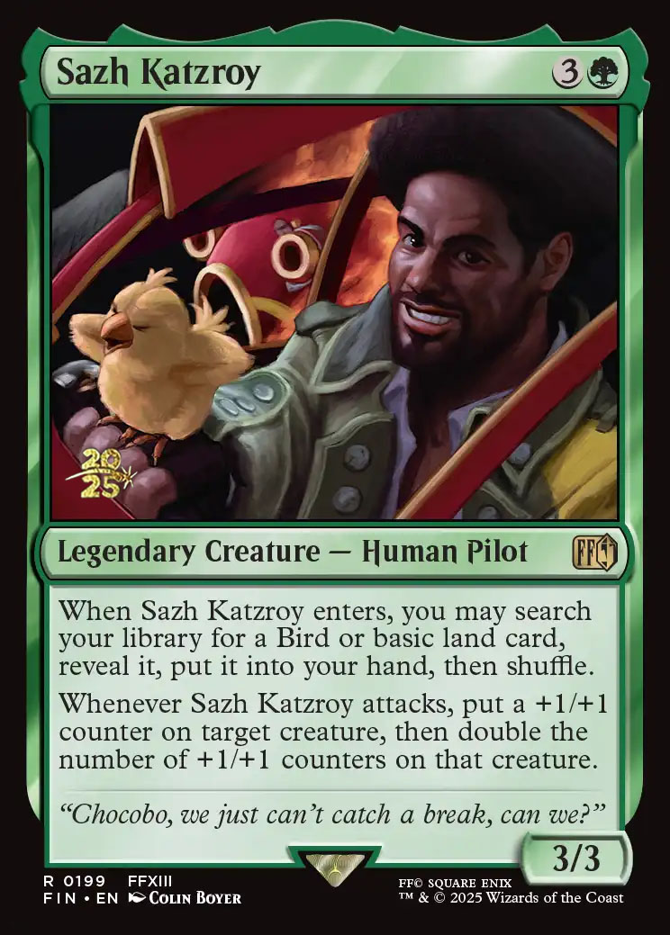 Sazh Katzroy | Promotional | Card Kingdom