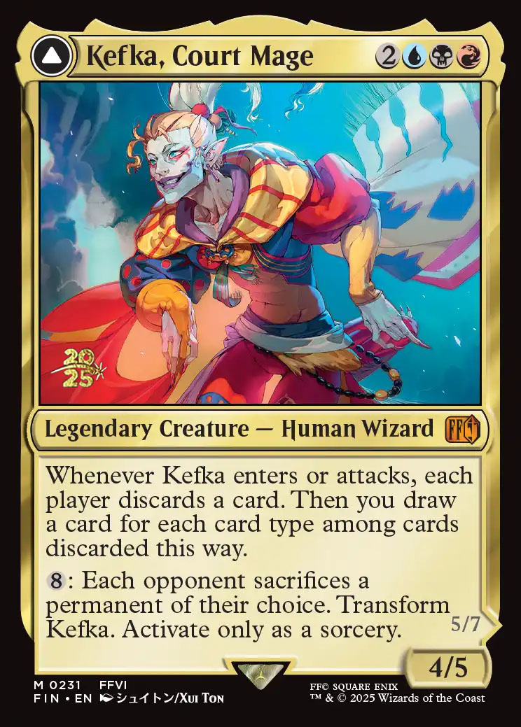 vivi mtg card kingdom Magic The Gathering - Universes Beyond - Final Fantasy Create a 0/1 black Wizard creature token with Whenever you cast a noncreature spell Final Fantasy Variants: Vivi Ornitier