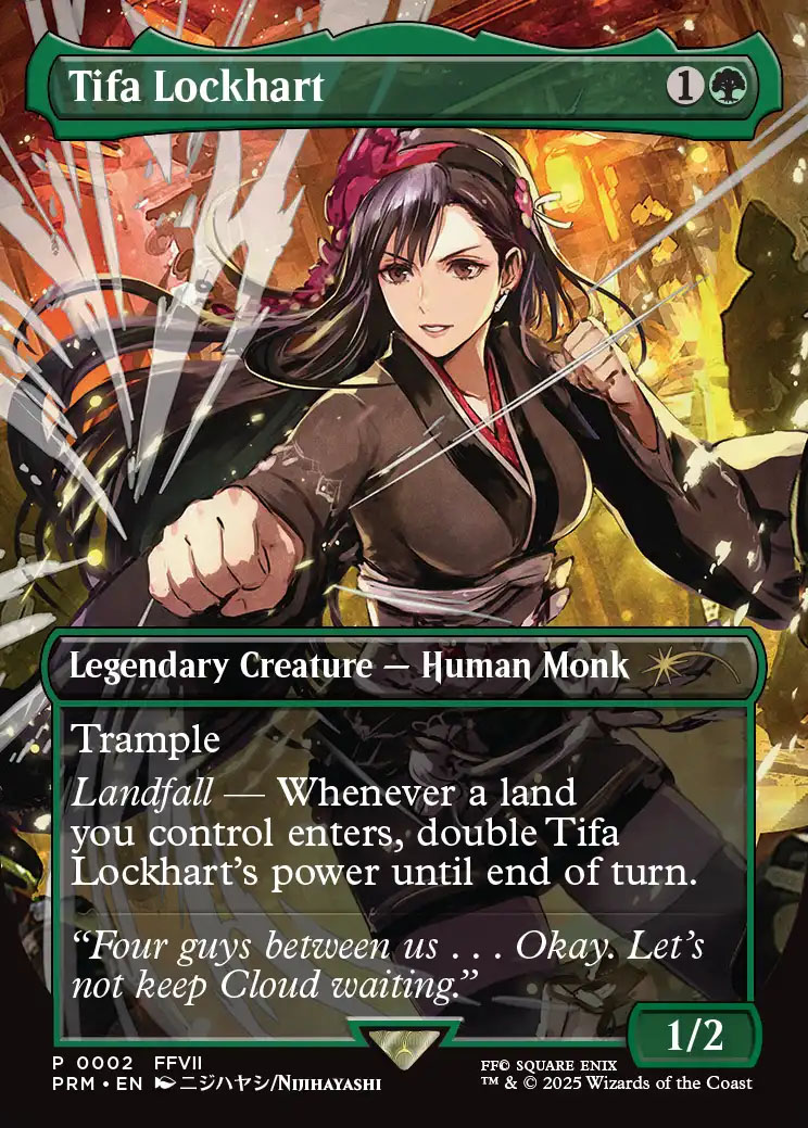 ティファ Tifa Lockhart Magic Con PTQ限定プロモ Tifa Lockhart | Promotional | Card Kingdom