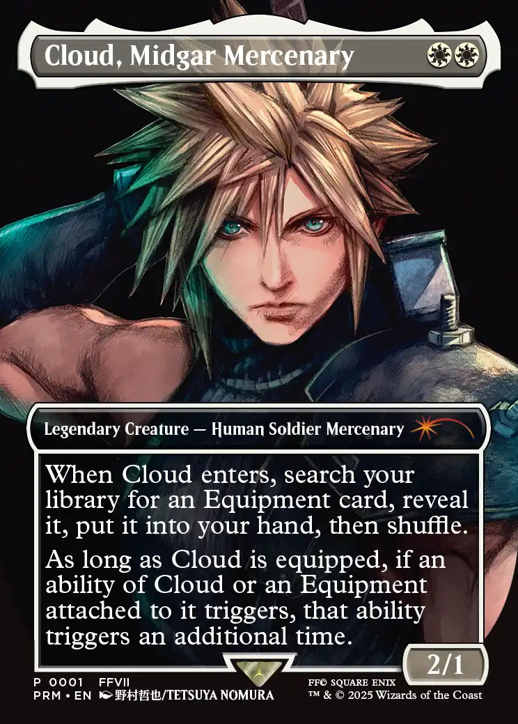 Cloud, Midgar Mercenary | Promotional | Card Kingdom