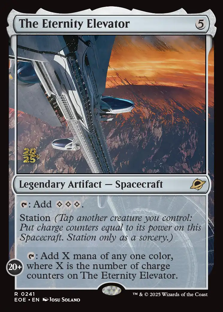 dawnsire mtg card Dawnsire, Sunstar Dreadnought [Edge of Eternities] Any images/names/text/mana symbols/set symbols that are licensed Dawnsire, Sunstar Dreadnought  Prerelease