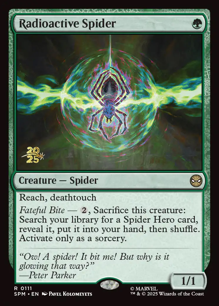 radioactive spider card mtg Radioactive Spider | Promotional