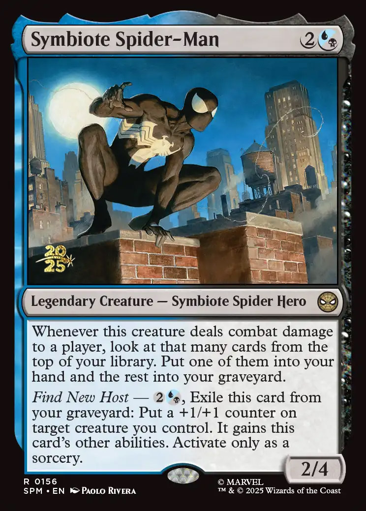 spider man mtg promo cards Magic the Gathering Marvel's Spider-Man - Prerelease Kit From the Future — You cant cast Spider Spectacular Spider-Man (Marvel) (Play Promo)