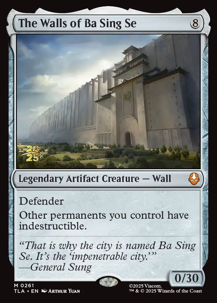 The Walls of Ba Sing Se | Promotional | Card Kingdom