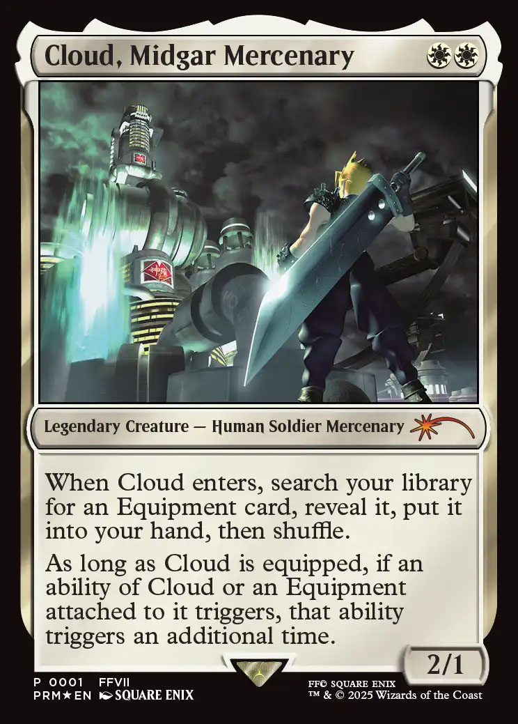 Cloud, Midgar Mercenary | Promotional | Card Kingdom