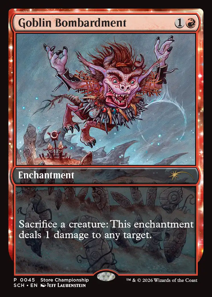 Goblin Bombardment | Promotional | Card Kingdom